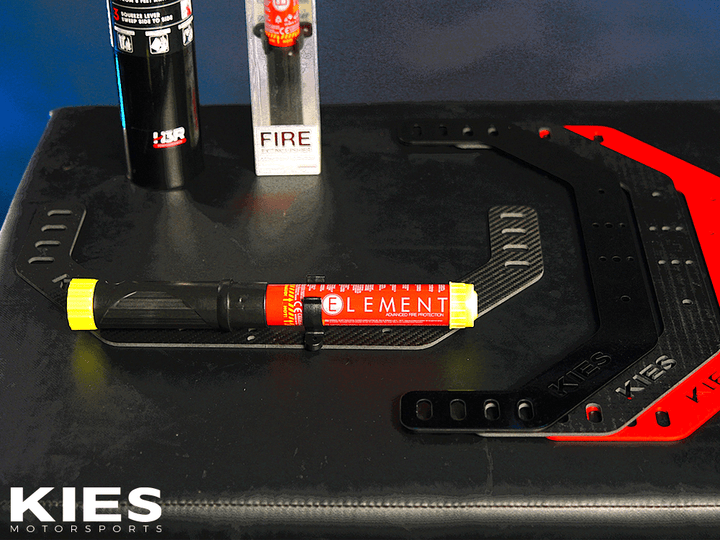 Kies Motorsports BMW / MINI / A90 Supra - Fire Extinguisher Seat Mounts