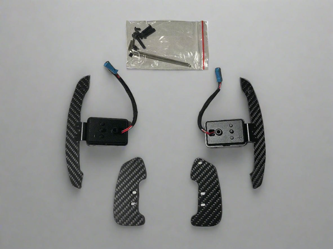 KIES Motorsports Carbon Fiber Magnetic Paddle Shifters for BMW / Mini / Toyota Supra - F Series / G Series / A90 - A91