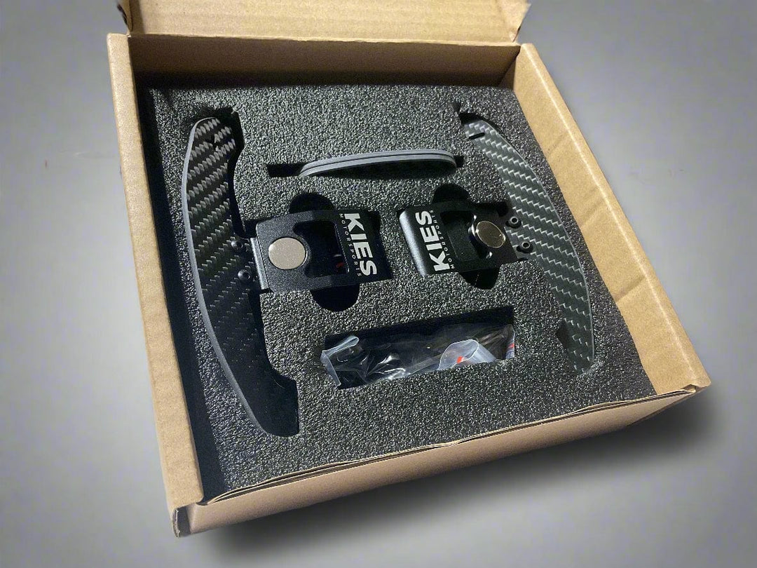 KIES Motorsports Carbon Fiber Magnetic Paddle Shifters For BMW/MINI/SUPRA