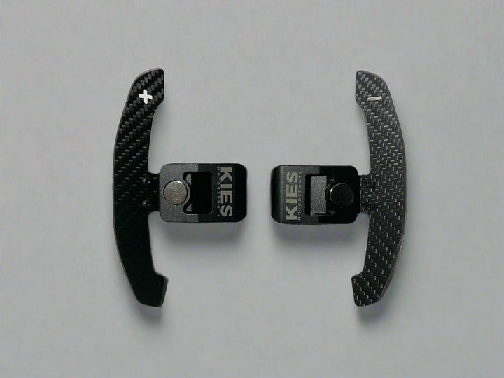 KIES Motorsports Carbon Fiber Magnetic Paddle Shifters for BMW / Mini / Toyota Supra - F Series / G Series / A90 - A91