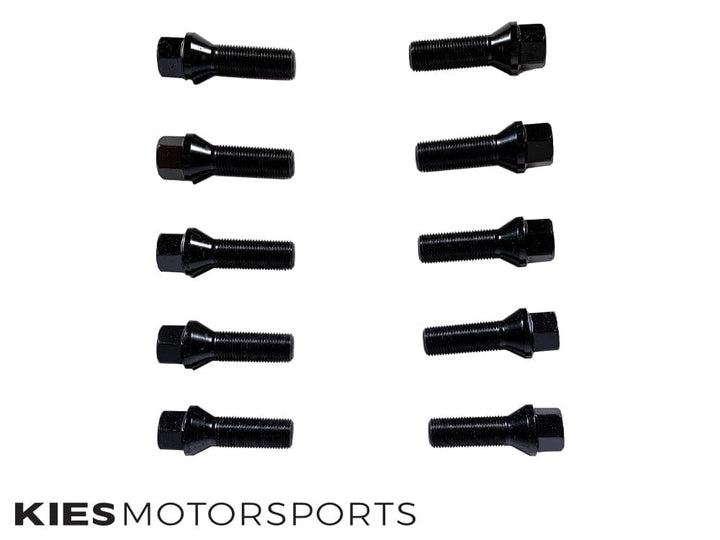 Kies Motorsports (G Series) BMW Wheel Spacers 5 x 112 Black Finish (Set of 2)