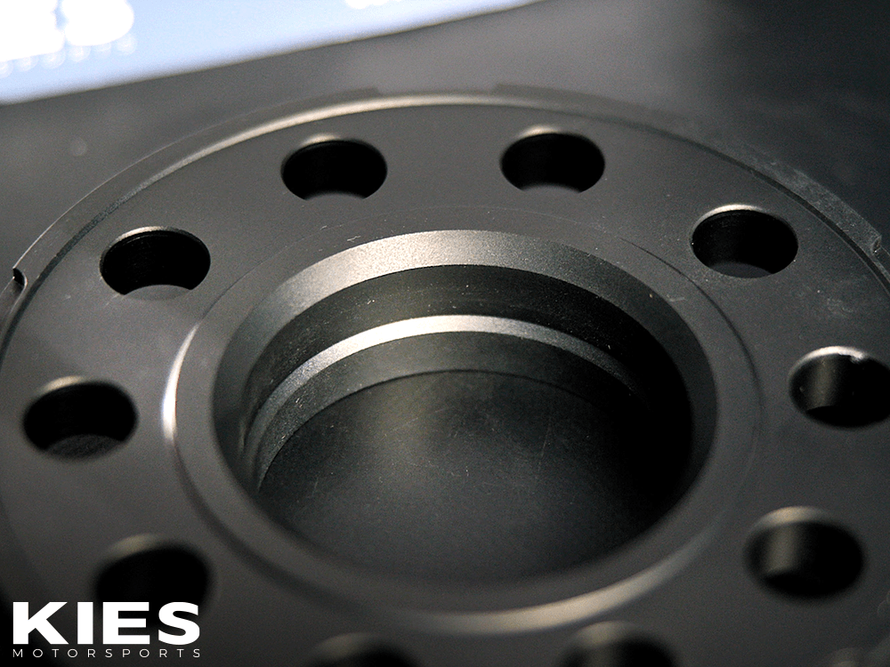 Kies Motorsports BMW / MINI F & G Series Wheel Spacers 5 x 112 Black Finish (Set of 2)