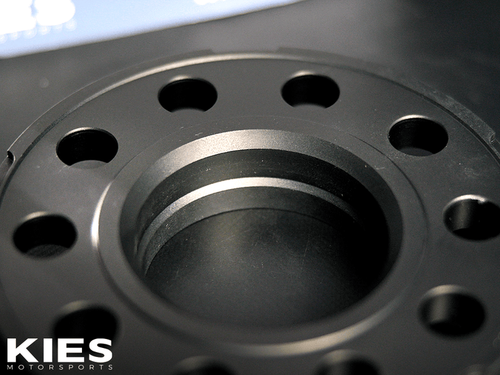 Kies Motorsports BMW / MINI F & G Series Wheel Spacers 5 x 112 Black Finish (Set of 2)