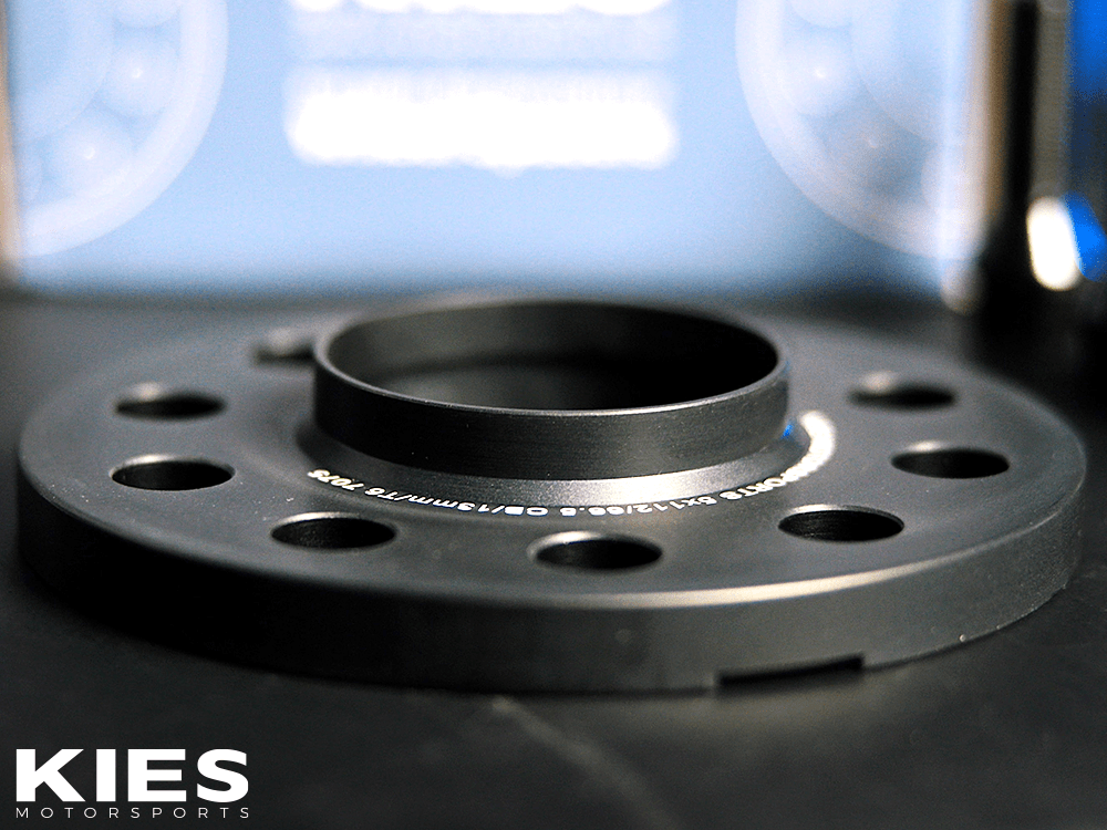 Kies Motorsports BMW / MINI F & G Series Wheel Spacers 5 x 112 Black Finish (Set of 2)