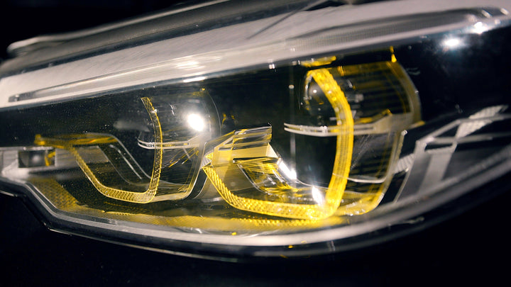 Kies Motorsports Yellow DRL Harness for Headlights BMW F90 M5
