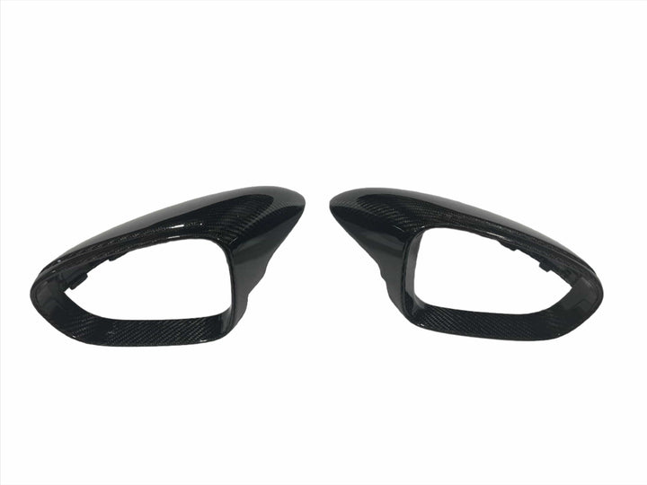 Kies Porsche 992 911 (2019-2024) Dry Carbon Fiber Mirror Cap Replacement