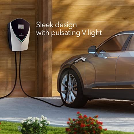 Lectron V-BOX 240V 40A Electric Vehicle (EV) Charging Station With NEMA 14-50 Plug