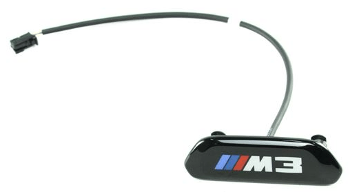 Genuine BMW F80 M3 Black Illuminated Backrest Trim