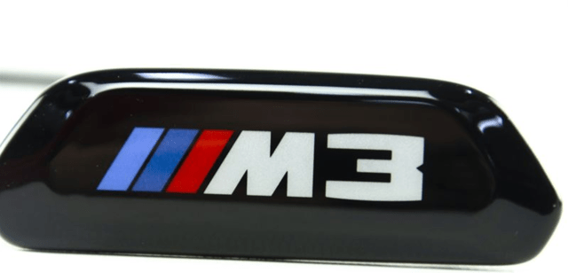 Genuine BMW F80 M3 Black Illuminated Backrest Trim