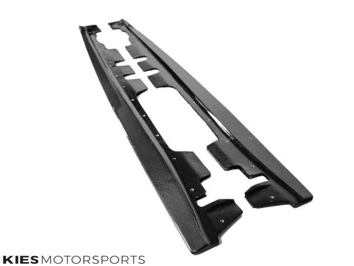 2007-2013 BMW M3 (E92 / E93) E-Type Carbon Fiber Side Skirt Extensions