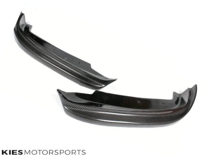 2012-2015 BMW 3 Series (F30 / F31) Pre-LCI Non M Sport Carbon Fiber Front Splitters (Pair)