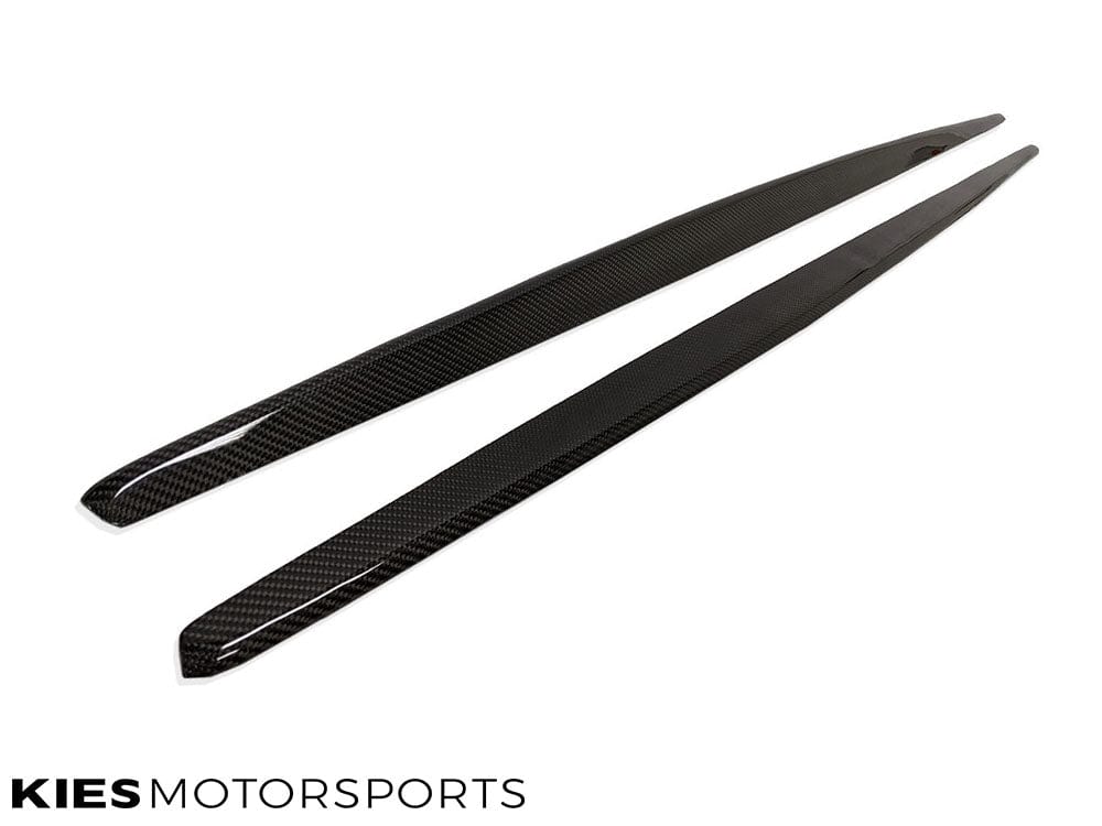 2014-2021 BMW 2 Series (F22 / F23) Performance Inspired Carbon Fiber Side Skirt Extensions (Pair)