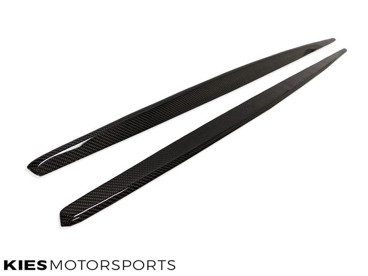 2014-2021 BMW 2 Series (F22 / F23) Performance Inspired Carbon Fiber Side Skirt Extensions (Pair)