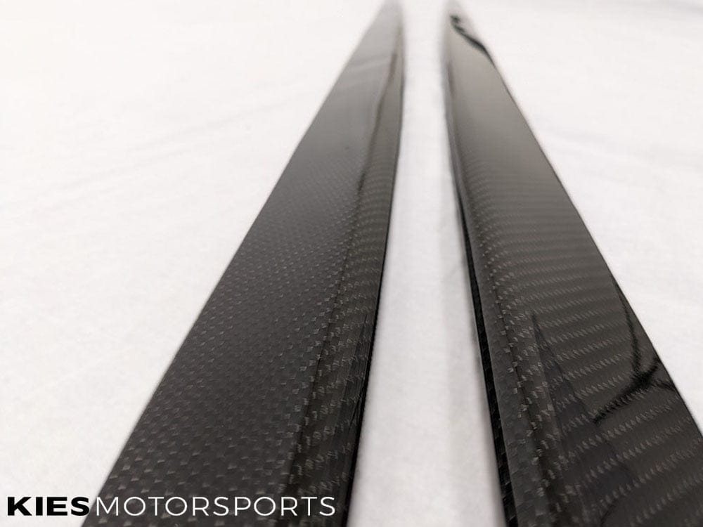 2014-2021 BMW 2 Series (F22 / F23) Performance Inspired Carbon Fiber Side Skirt Extensions (Pair)