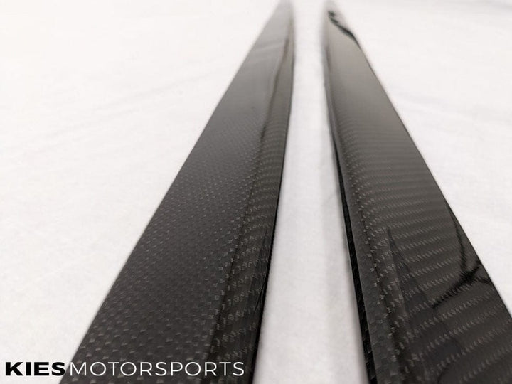 2014-2021 BMW 2 Series (F22 / F23) Performance Inspired Carbon Fiber Side Skirt Extensions (Pair)