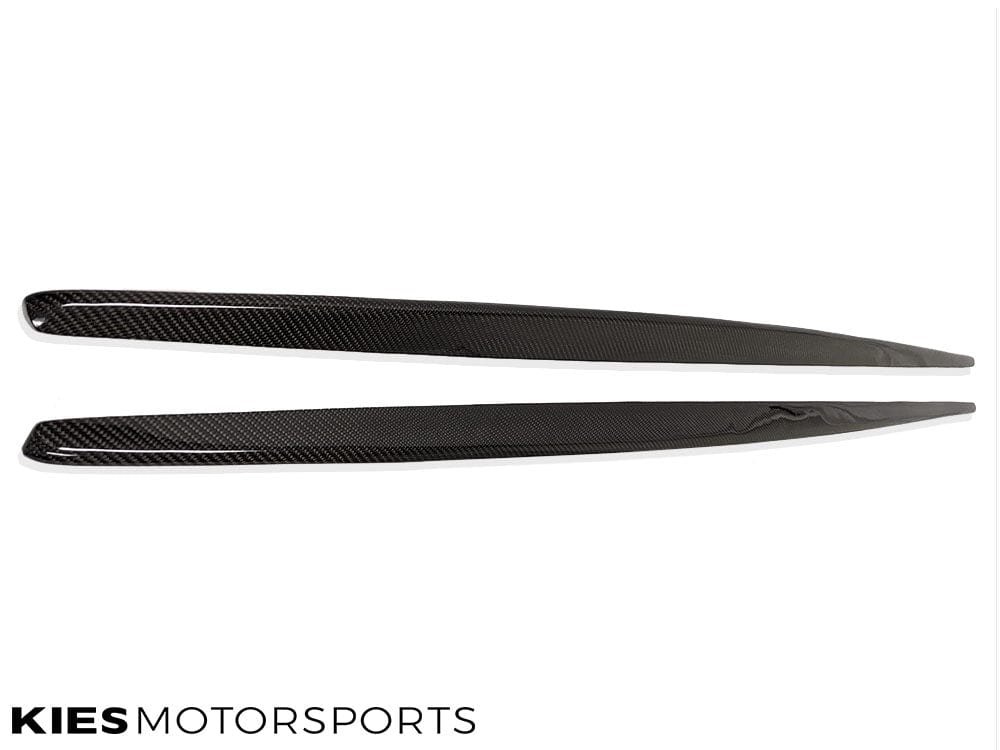 2014-2021 BMW 2 Series (F22 / F23) Performance Inspired Carbon Fiber Side Skirt Extensions (Pair)
