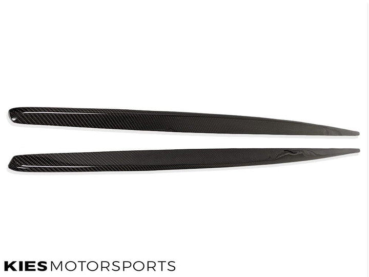 2014-2021 BMW 2 Series (F22 / F23) Performance Inspired Carbon Fiber Side Skirt Extensions (Pair)