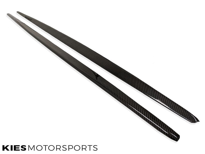 2014-2021 BMW 2 Series (F22 / F23) Performance Inspired Carbon Fiber Side Skirt Extensions (Pair)