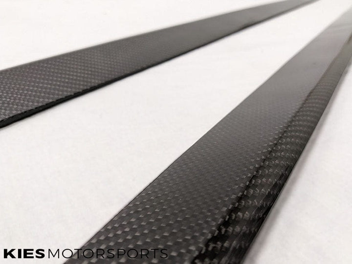 2014-2021 BMW 2 Series (F22 / F23) Performance Inspired Carbon Fiber Side Skirt Extensions (Pair)
