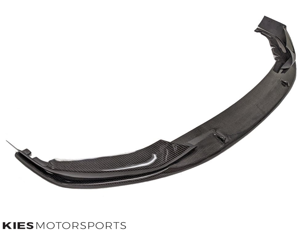 Kies-Motorsports Overstock 2017-2020 BMW 5 Series (G30) Pre-LCI Performance Inspired Carbon Fiber Front Lip (3 Piece)
