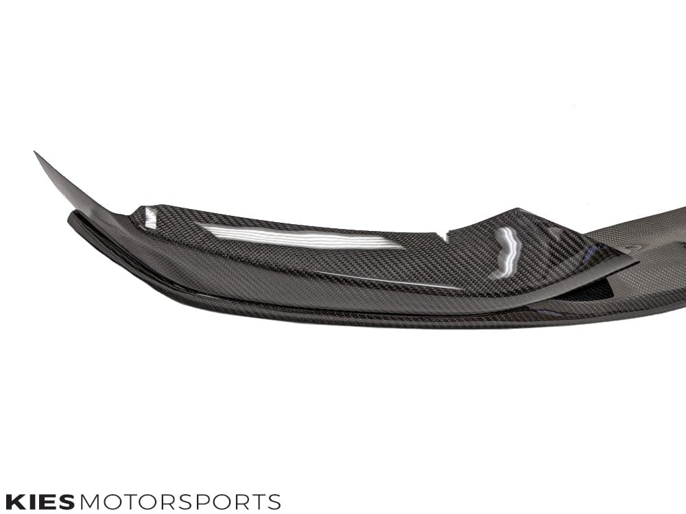 2017-2020 BMW 5 Series (G30) Pre-LCI Performance Inspired Carbon Fiber Front Lip (3 Piece)