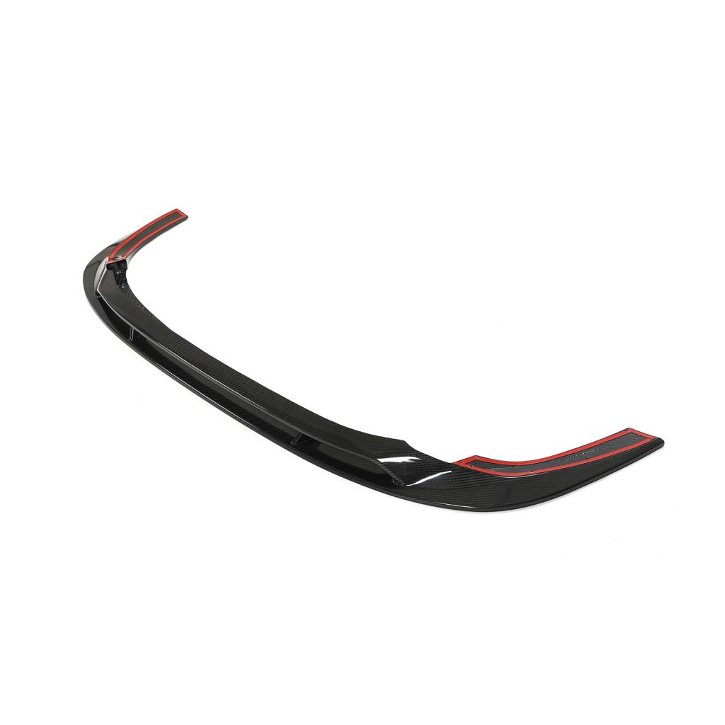 Audi RS3 8Y Sedan Pre-Preg Dry Carbon Fiber Gloss Black Front Bumper Lip 2022 - 2024