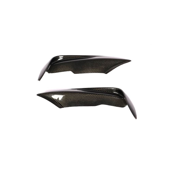 Carbon Fiber Fog Light Splitter Canards for BMW F30 / F31 / F35 M Sport Front Bumper (2013–2018)