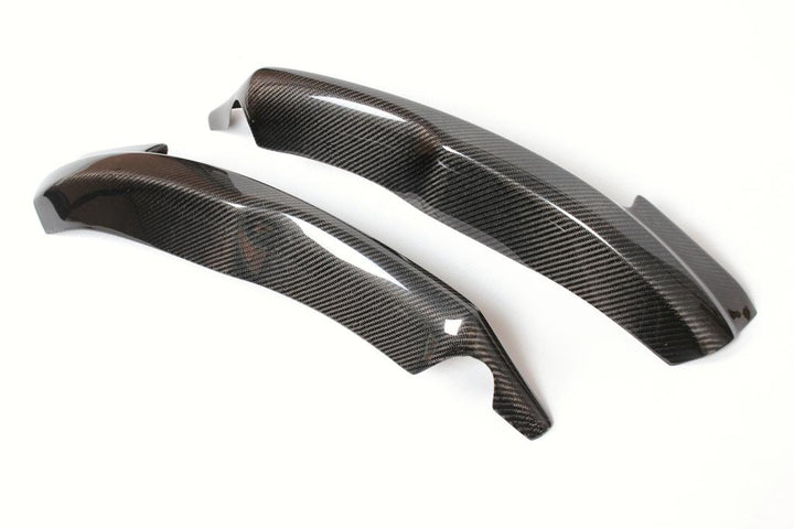 Audi A4 B8 Carbon Fiber Gloss Black Front Bumper Splitter 2012 - 2016