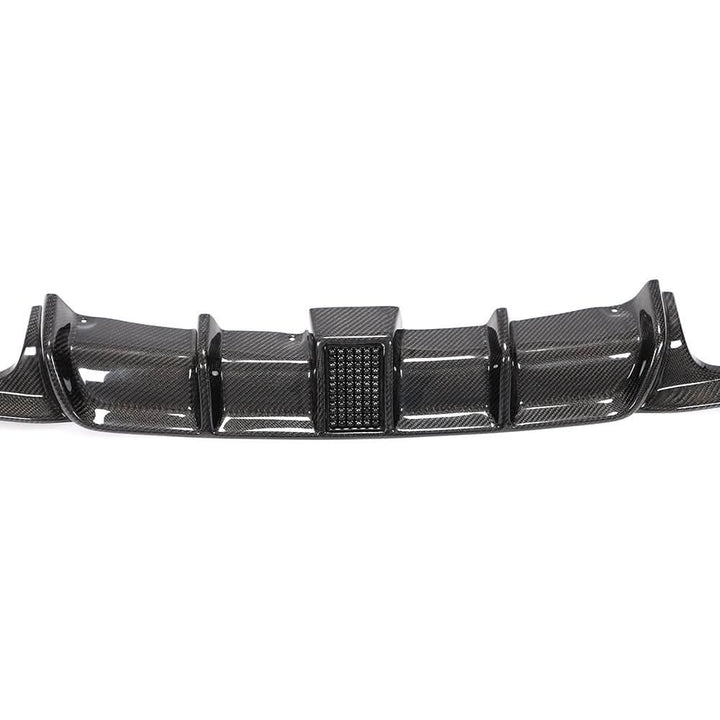 Carbon Fiber Rear Diffuser with LED Brake Light for BMW F30 & F31 M Sport (2013–2018)