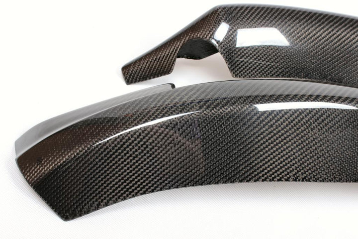 Audi A4 B8 Carbon Fiber Gloss Black Front Bumper Splitter 2012 - 2016
