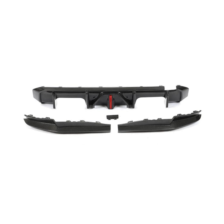Dry Carbon Fiber Rear Diffuser – BMW G80 M3 / G82 G83 M4 Competition (2021–Present)