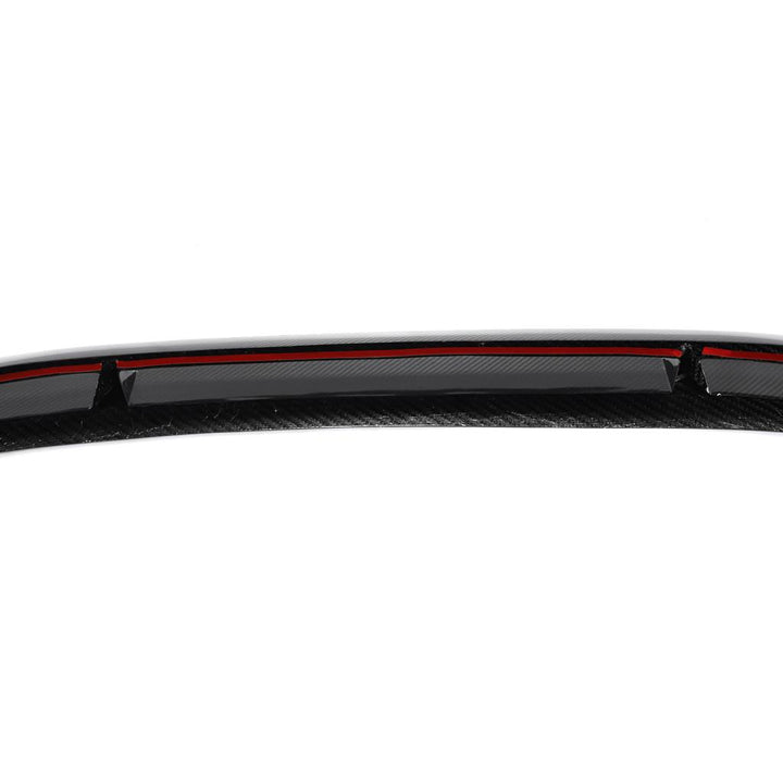 Audi RS3 8Y Sedan Pre-Preg Dry Carbon Fiber Gloss Black Front Bumper Lip 2022 - 2024
