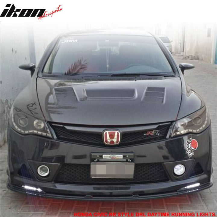 2006-2015 Honda Civic RR DRL Daytime Running Lamp Signal Lights FD 2PC