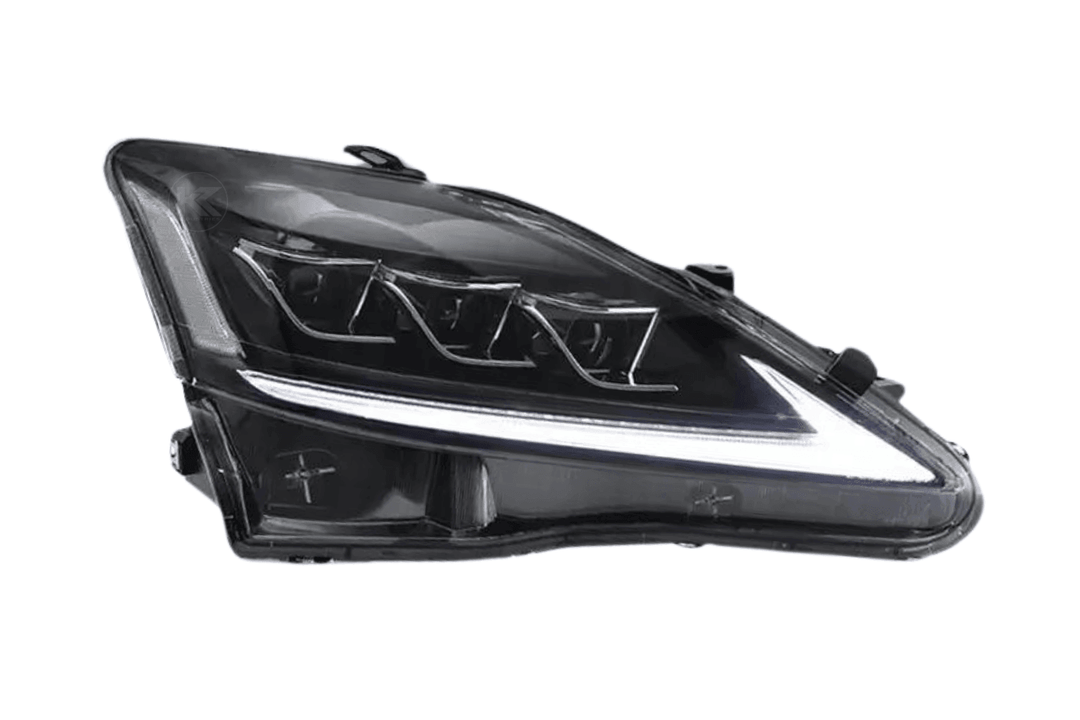 Lexus IS250/IS250C/IS350/IS220d & ISF(XE20) Black Matrix Projector Headlights (2006-2014)