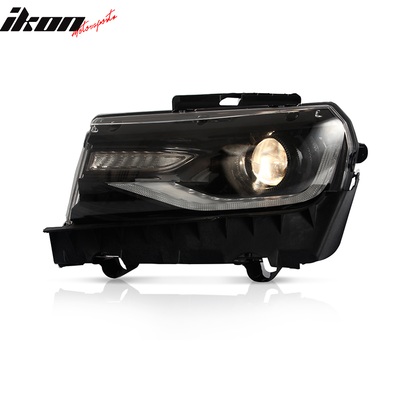 2014-2015 Chevrolet Camaro 6th Gen Style Projector DRL LED Headlights