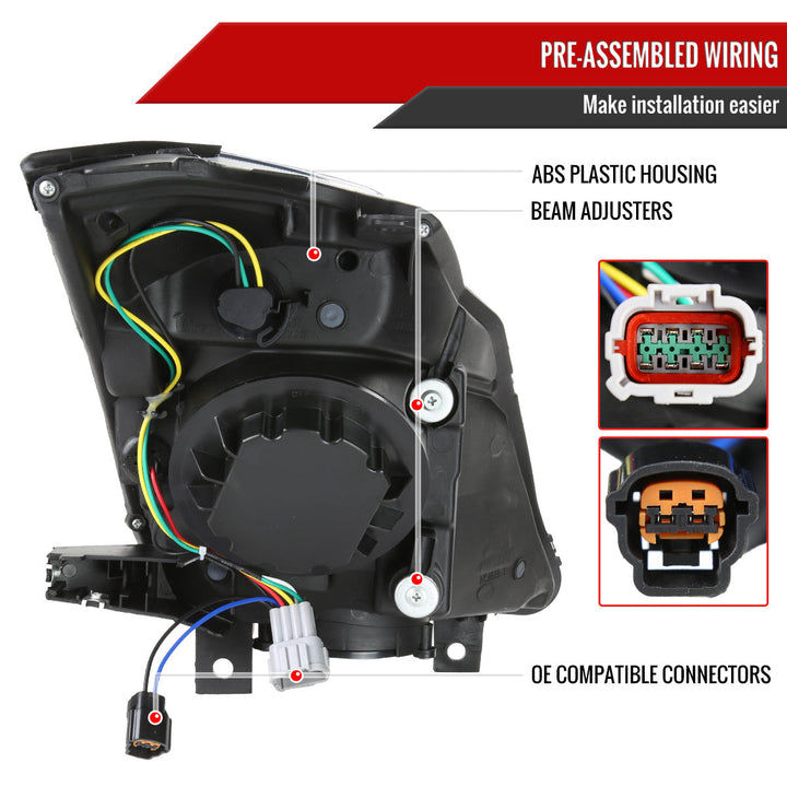 NTXGLOW switchback headlights (2006 - 2009 nissan 350z)