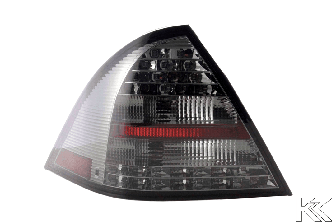 Mercedes Benz C-Class (203) Sedan Chrome Smoke LED Taillights Set (2005-2007)