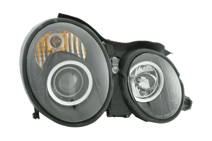 Mercedes Benz CLK (208) Black Headlight Set  (1998-2002)