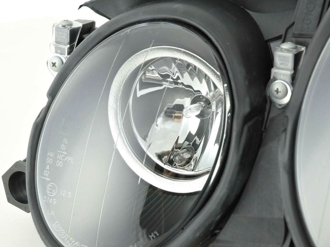 Mercedes Benz CLK (208) Black Headlight Set  (1998-2002)