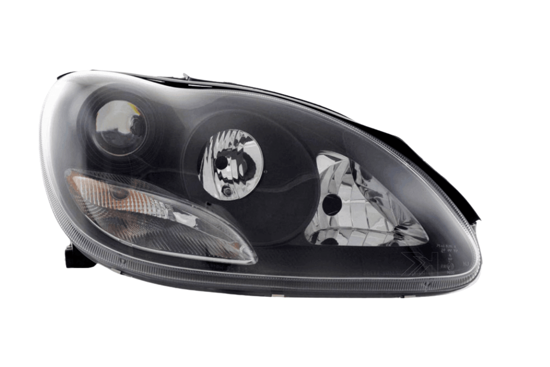 Mercedes Benz S-Class (220) Black Headlight Set (1998-2001)