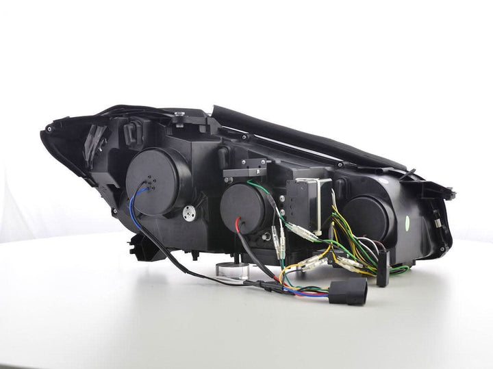 Mercedes Benz S-Class (221) Black LED Headlights with Daytime Running Lights (2005 - 2009)