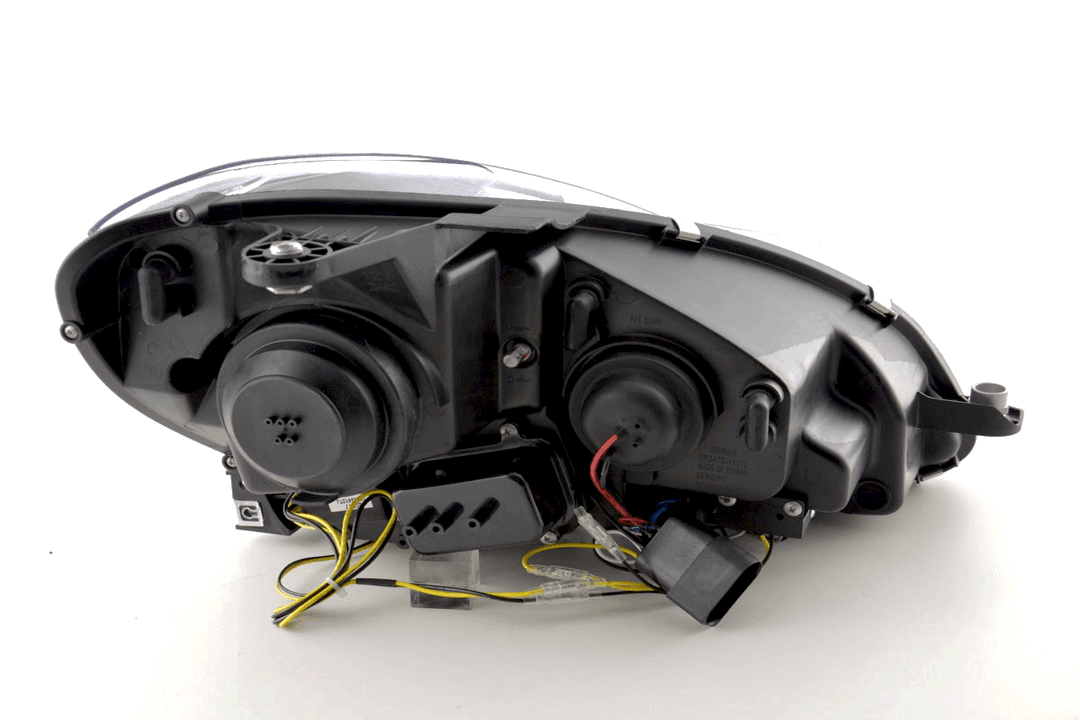 Mercedes W204 C-Class Chrome LED Headlights with DRL (2011 - 2014)