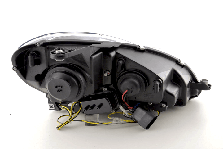 Mercedes W204 C-Class Chrome LED Headlights with DRL (2011 - 2014)
