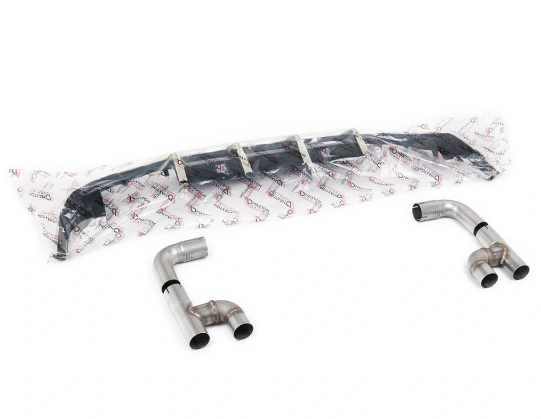 Milltek Quad Outlet Upgrade with Maxton Diffuser for Volkswagen Mk8 Golf GTI