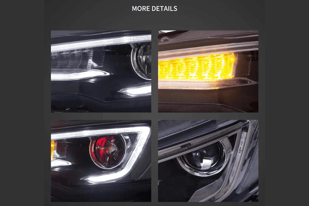 Mitsubishi Lancer Evo X GSR 10th Gen (CZ4A) Demon Eyes Dual Beam Projector Headlights (2008-2017)