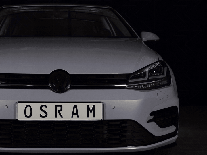 OSRAM LEDriving® Golf 7 VII Facelift 2017-2020 Full LED headlights BLACK