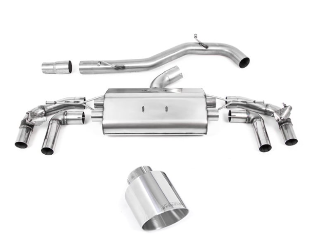 MILLTEK ROAD+ CATBACK EXHAUST SYSTEM MK8 GOLF R