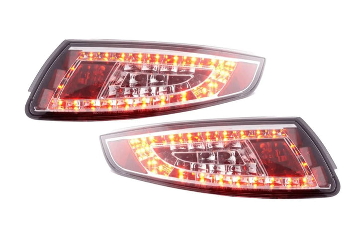 Porsche 911 (997) Chrome/Clear LED Tail Lights (2005-2009)