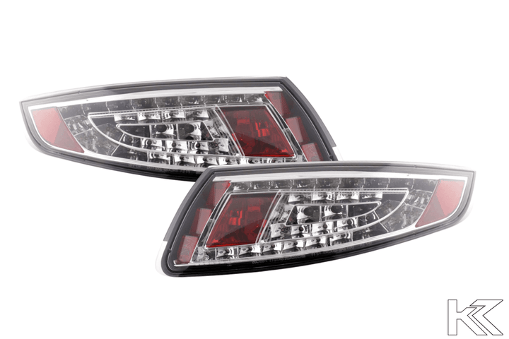 Porsche 911 (997) Chrome/Clear LED Tail Lights (2005-2009)