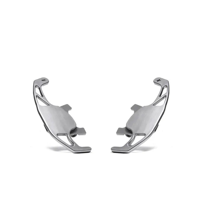 RacingLine Billet S-Tronic Paddles Titanium finish / A4 & S4 & RS4(B9) / A5 & S5 & RS5 (B9) / A3,S3,RS3 (Audi Sport steering wheel) / TTRS 8S / R8